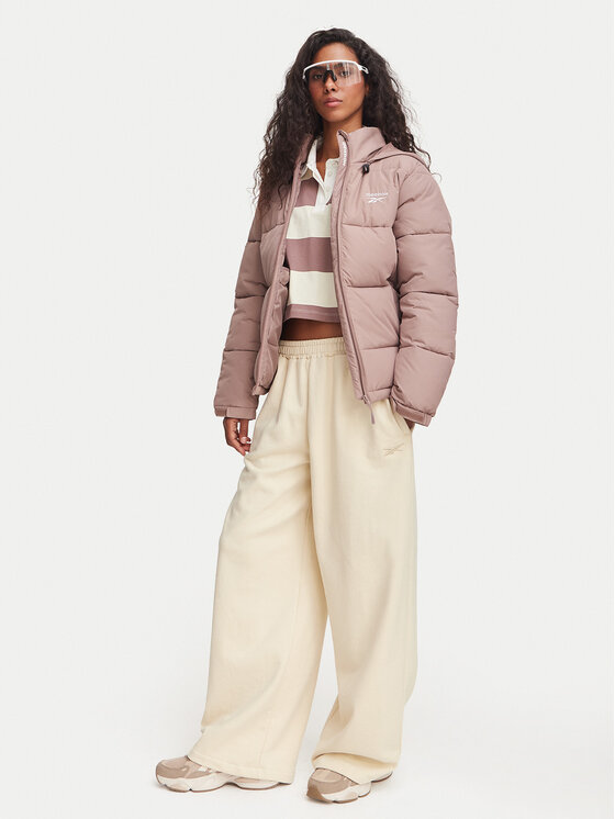Reebok Reebok Zimné bundy RCC00113 Hnedá Regular Fit