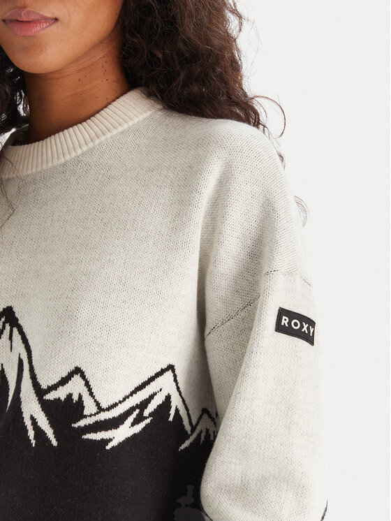 Roxy Roxy Pulover Cozy Sound ERJSW03657 Črna Regular Fit