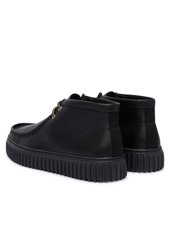 Clarks Clarks Schnürschuhe Torhill Hi 26178264 Schwarz