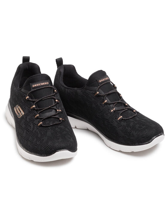 Skechers Skechers Tenisice Leopard Spot 149037/BKRG Crna