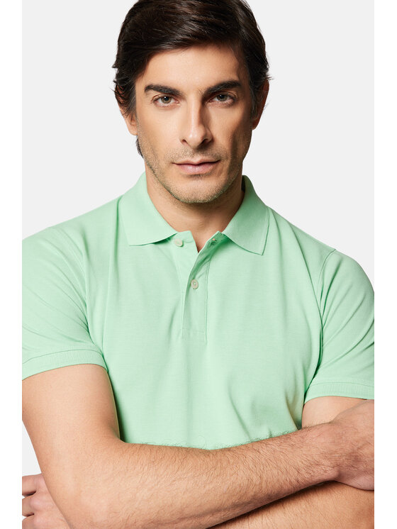 Lancerto Lancerto Polo Jakob PO073124000005 Zielony Regular Fit