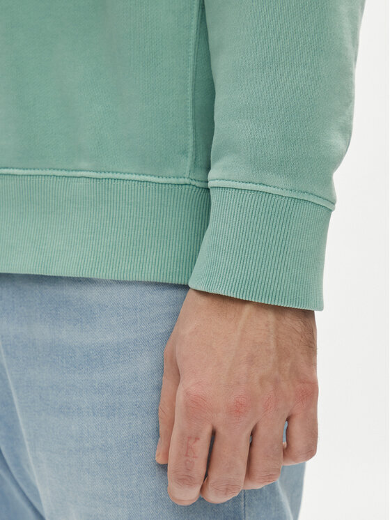 Lee Lee Felpa Plain 112349100 Verde Regular Fit