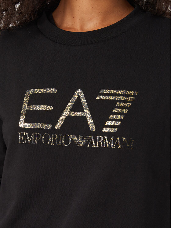 EA7 Emporio Armani EA7 Emporio Armani Світшот 7W001366 AF12473 MC004 Чорний Regular Fit