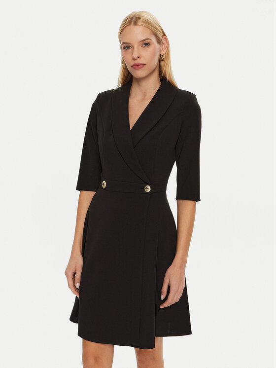 Rinascimento Rinascimento Coctailkleid CFC0121083003 Schwarz Regular Fit