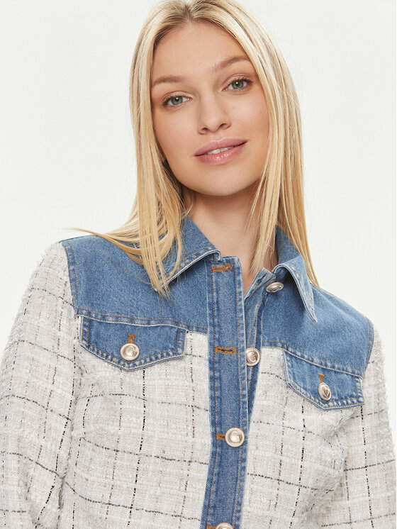 Guess Guess Μπουφάν μεταβατικό Natalie W4GL21 WFWW2 Έγχρωμο Regular Fit