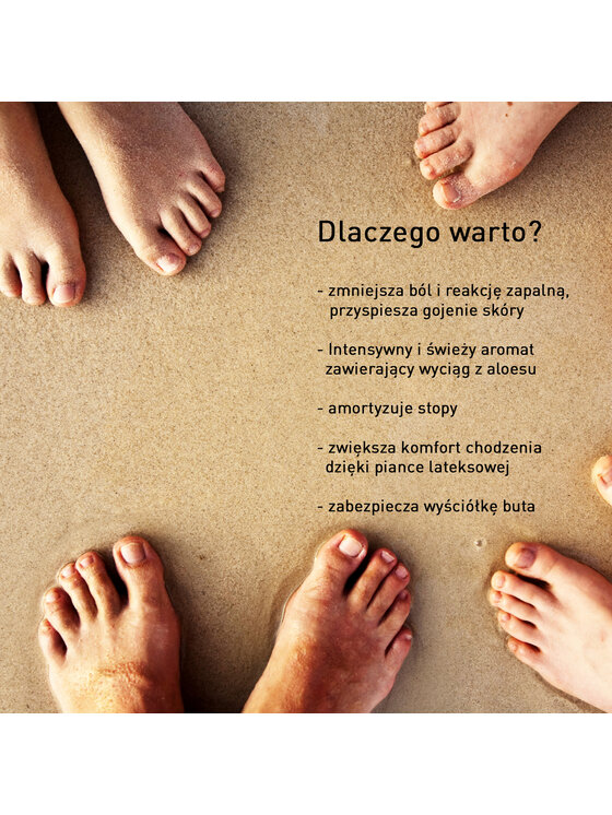 Coccine Coccine Wkładki Aloe Vera Brązowy