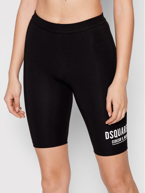Dsquared2 Underwear Pantaloni scurți sport Ceresio D8N623900 Negru Slim Fit Ceresio imagine noua