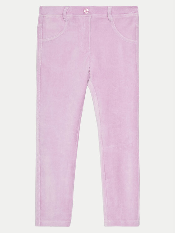 United Colors Of Benetton United Colors Of Benetton Riidest püksid 4DZBGE00L Lilla Regular Fit