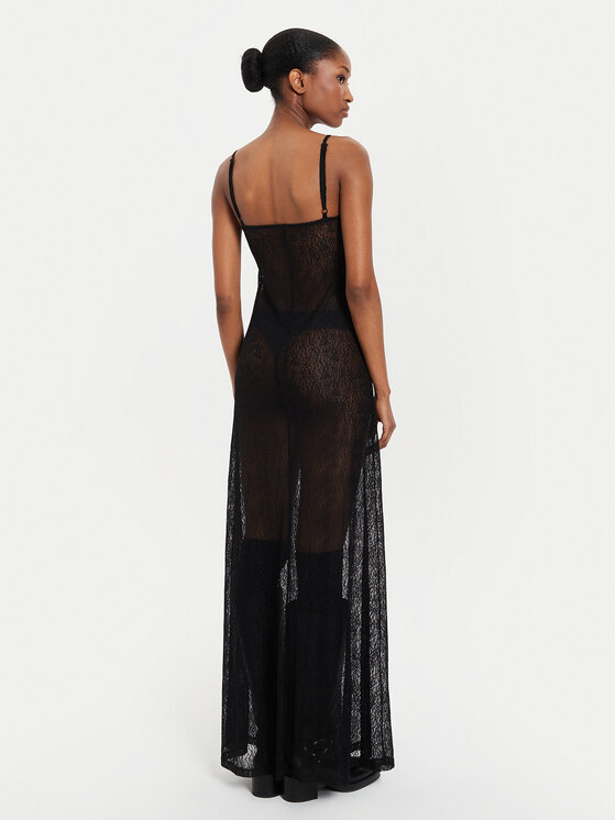 Gestuz Gestuz Φόρεμα παραλίας Laila 10909346 Μαύρο Regular Fit