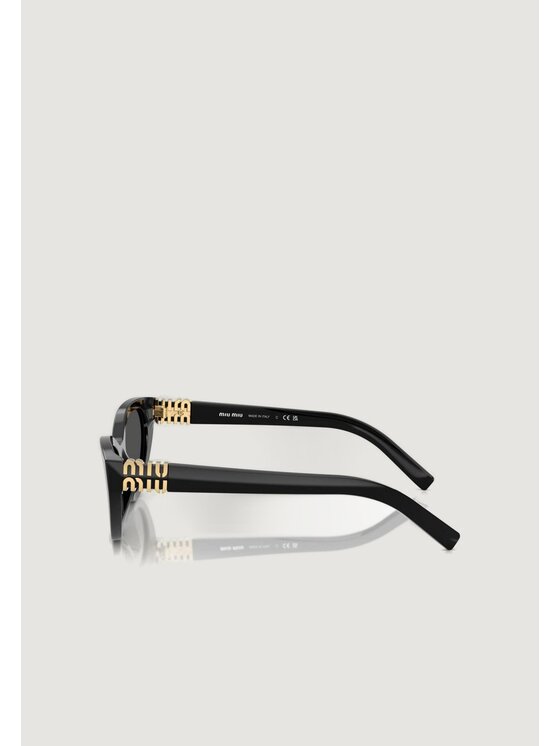 Miu Miu Miu Miu Okulary przeciwsłoneczne 0MU A04S 16K08Z Czarny