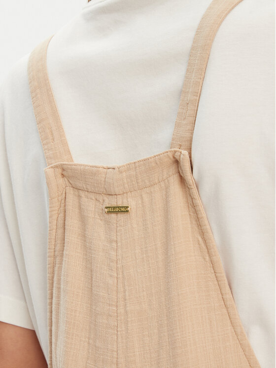 Billabong Billabong Гащеризон с презрамки ABJWD00686 Бежов Regular Fit