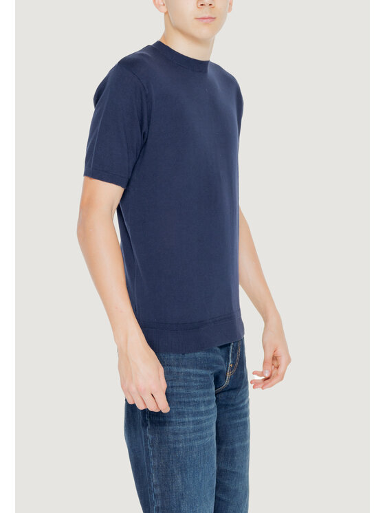 HAMAKI-HO HAMAKI-HO Maglione ME3078H Blu To Fit