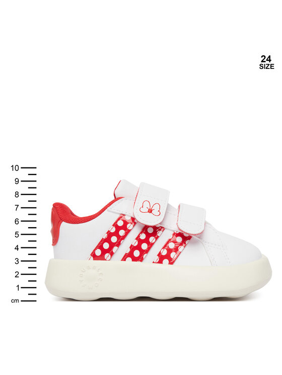 adidas adidas Сникърси Adidas Disney Minnie Mouse Grand Court Shoes Infants KI9528 Бял
