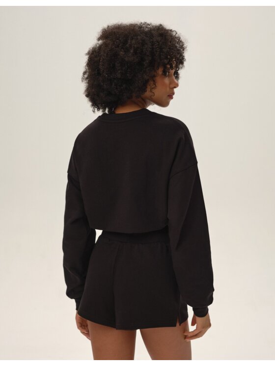 Esotiq Esotiq Bluza 42130 Czarny Regular Fit