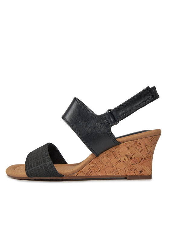 Clarks Clarks Sandales Kyarra Faye 26171237 Melns