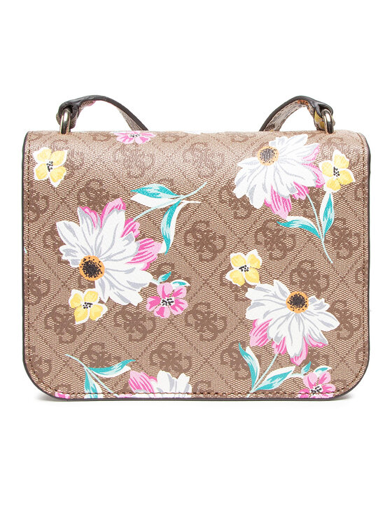 Guess Guess Дамска чанта Noelle (SF) Mini HWSF78 79780 Кафяв