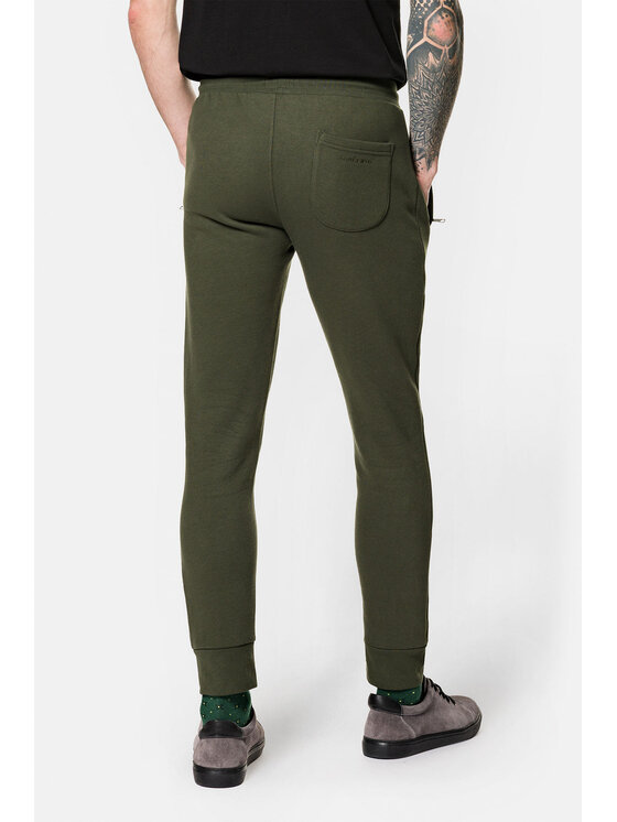 Lancerto Lancerto Spodnie dresowe Jared SP073222000011 Zielony Regular Fit