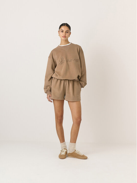 La Mania La Mania Mikina BRODIE Béžová Classic Fit