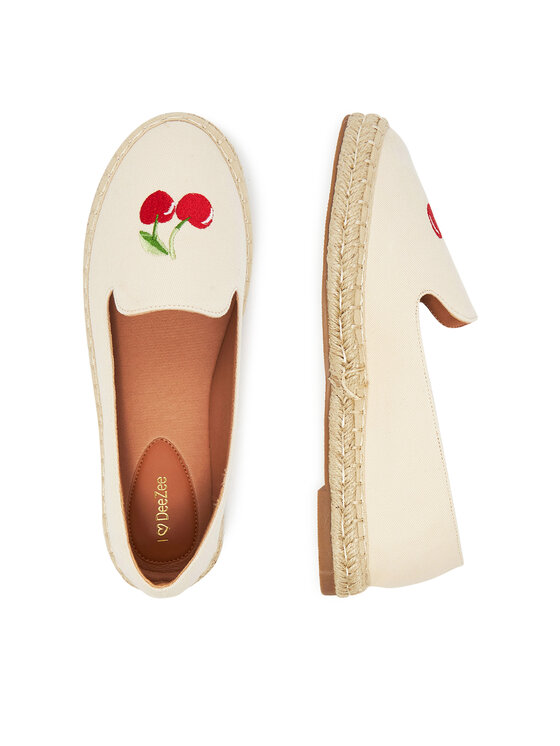 DeeZee DeeZee Espadryle 8-266-1 Beżowy
