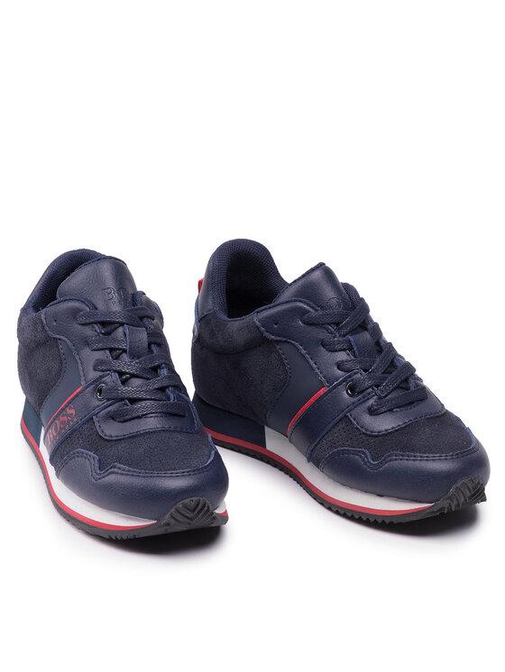 BOSS Boss Sneakersy J29262 S Granatowy