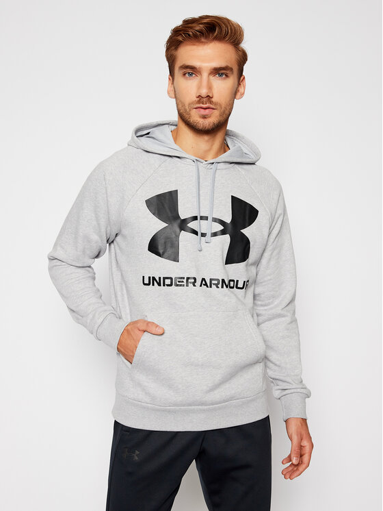 Under Armour Under Armour Суитшърт Ua Rival 1357093 Сив Regular Fit
