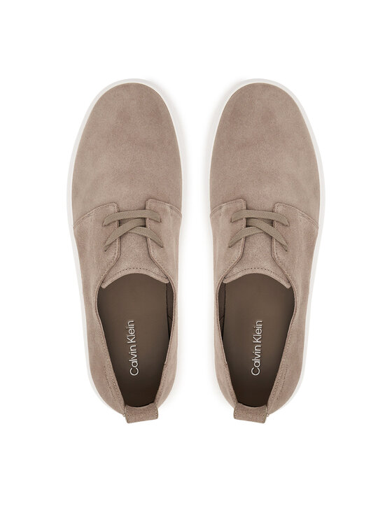 Calvin Klein Calvin Klein Sneakersy Hybrid Clean Cup Derby Su HM0HM02078 Béžová