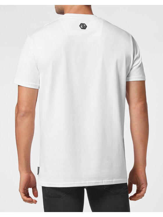 PHILIPP PLEIN PHILIPP PLEIN T-Shirt 4305 Bílá Regular Fit