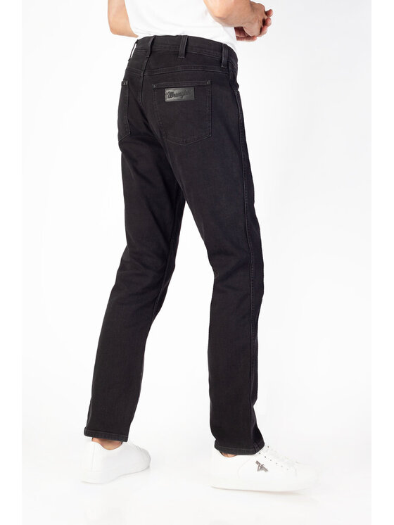 Wrangler Wrangler Jeansy GREENSBORO Czarny Regular Fit