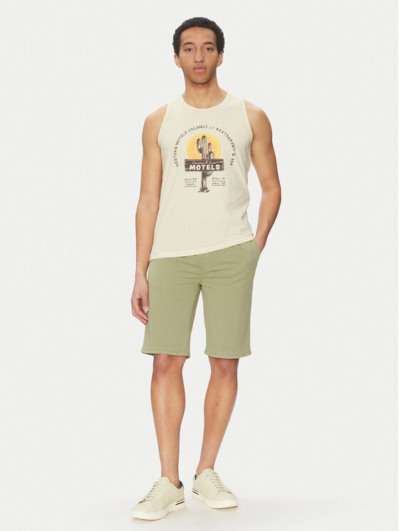Blend Blend Шорти от плат 20718156 Зелен Regular Fit