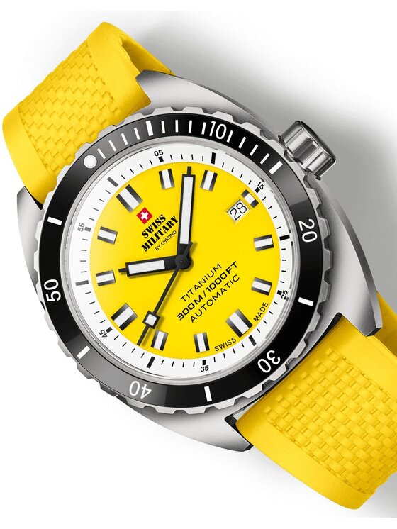 Swiss Military by Chrono Swiss Military by Chrono Hodinky SMA34100.11 Žltá