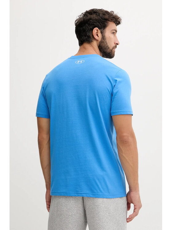 Under Armour Under Armour T-Shirt 1382911-402 Niebieski Active Fit