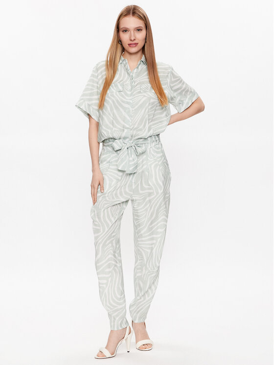Marc Aurel Marc Aurel Kombinezon 6799 1001 93179 Zielony Loose Fit