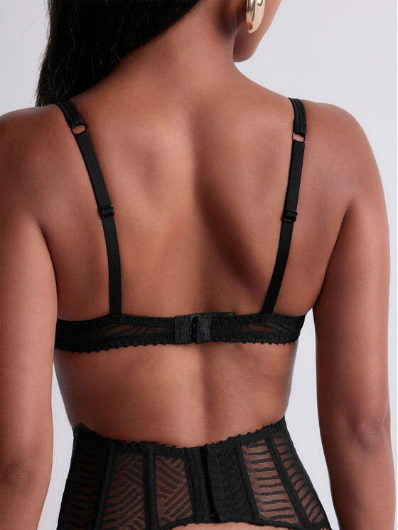 Aubade Aubade Reggiseno Balconette 2BF14 Nero