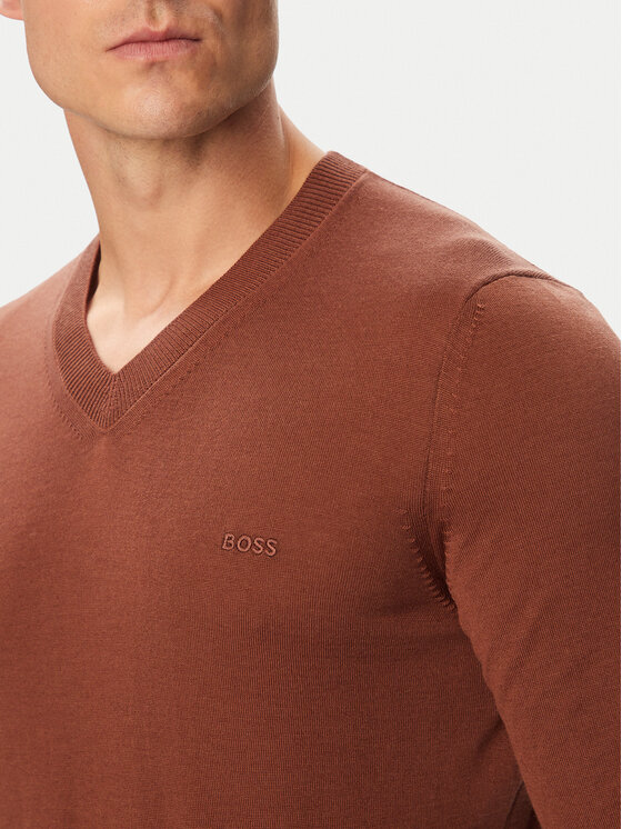 BOSS BOSS Светр H-Melba-L 50571907 Коричневий Regular Fit