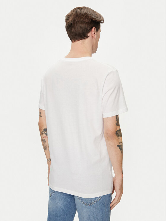 Gap Gap T-Shirt 753771-00 Bílá Regular Fit