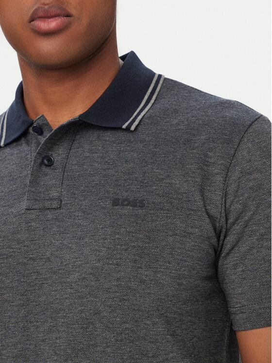 BOSS Boss Polokošile Peoxfordnew 50507814 Tmavomodrá Relaxed Fit