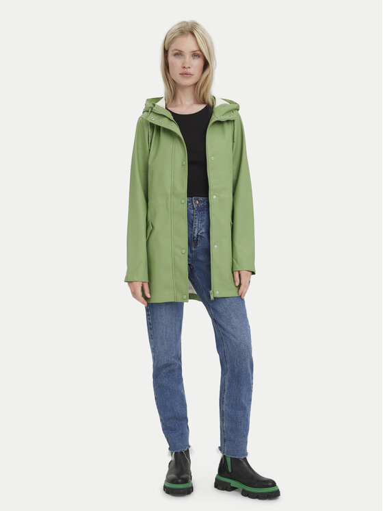 Vero Moda Vero Moda Vodootporna jakna Malou 10266982 Zelena Regular Fit