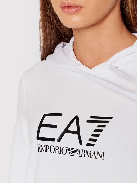 EA7 Emporio Armani EA7 Emporio Armani Світшот 8NTM36 TJCQZ 0102 Білий Regular Fit