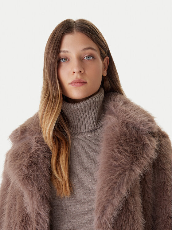 Bomboogie Bomboogie Pelliccia Paris GW148STFRL5 Marrone Regular Fit