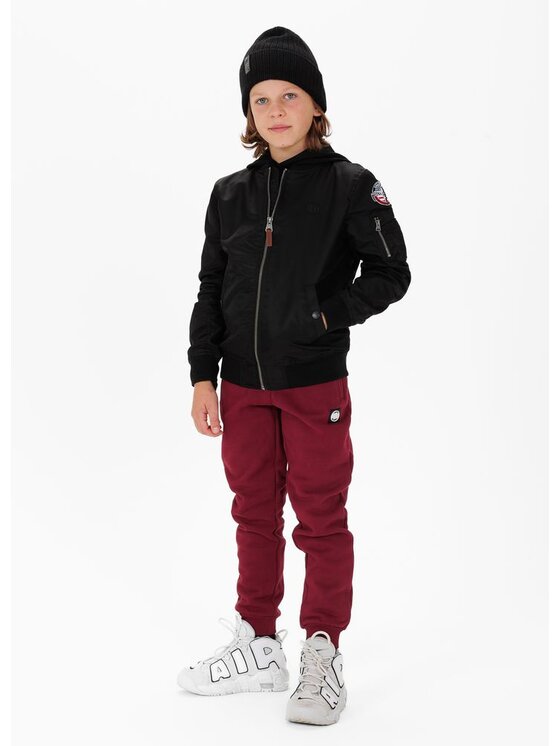 PITBULL PITBULL Kurtka przejściowa Kurtka Czarny Regular Fit