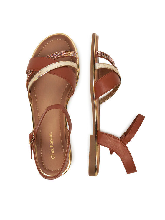 Clara Barson Clara Barson Sandali WS5551-7A Rjava