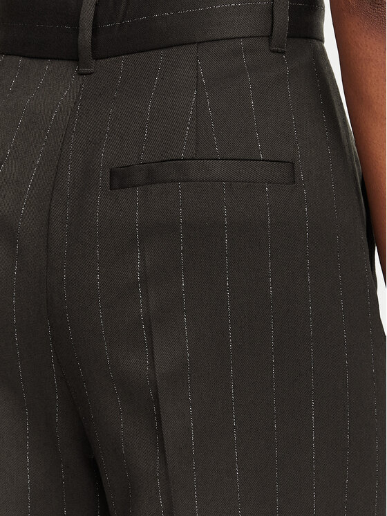 Marella Marella Spodnie materiałowe Baffo 02 2625136211200 Brązowy Regular Fit