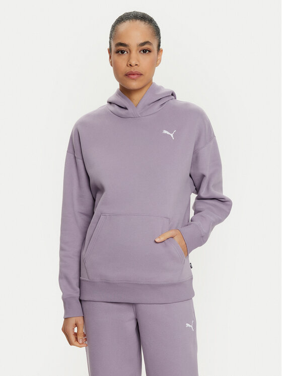 Puma Puma Tepláková souprava 683091 Fialová Relaxed Fit