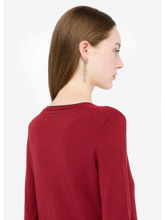 Liu Jo Liu Jo Cardigan MF5225MS49I91650 Rosso Regular Fit
