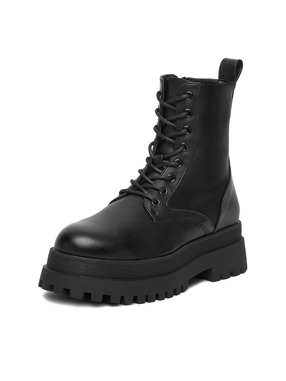 DeeZee DeeZee Schnürschuhe 13295-13 Schwarz