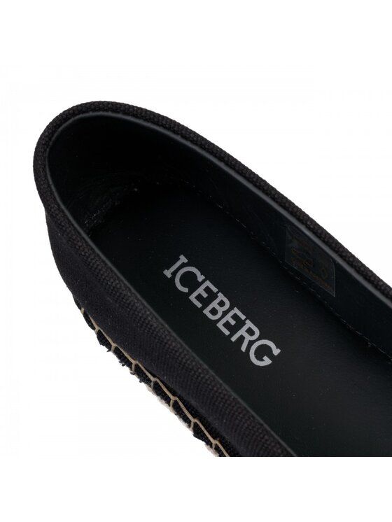Iceberg Iceberg Espadrilky ID2142 Černá