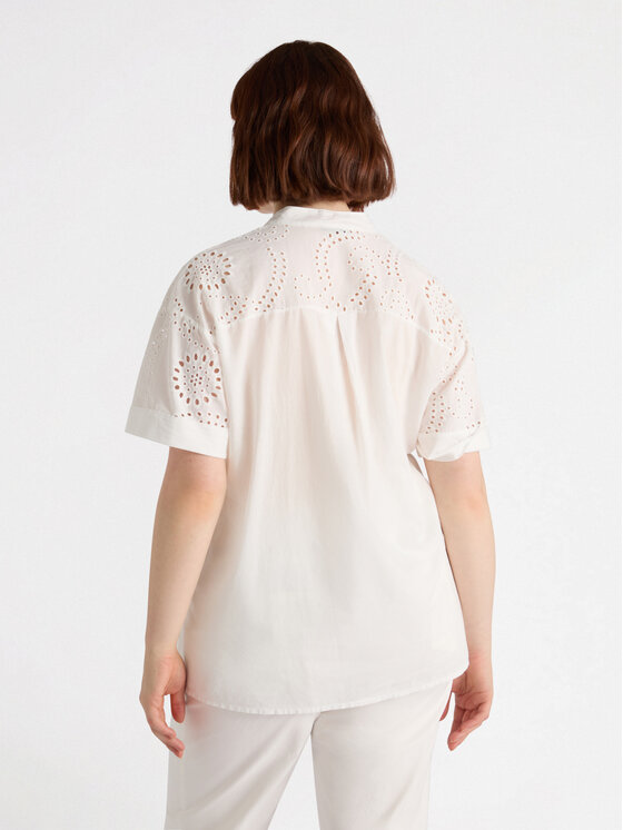 Fiorella Rubino Fiorella Rubino Camicia 5055T001393N011 Bianco Regular Fit