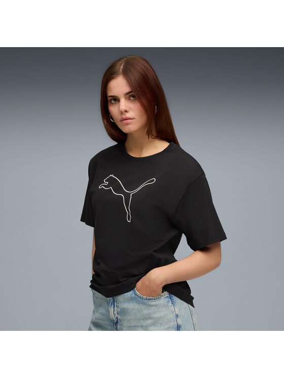 Puma Puma T-Shirt 688149 Czarny Regular Fit