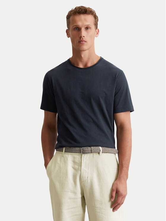 Marc O'Polo Marc O'Polo T-Shirt 536 2176 51270 Tmavomodrá Regular Fit