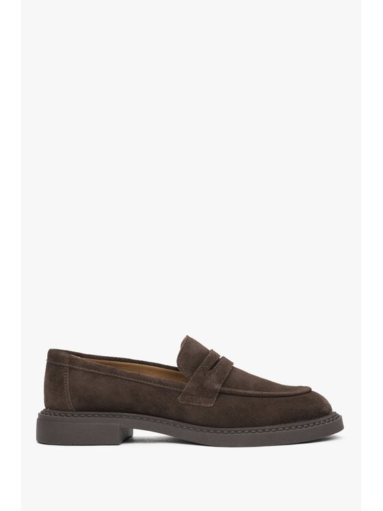 Estro Estro Loafersy ER00117041 Brązowy